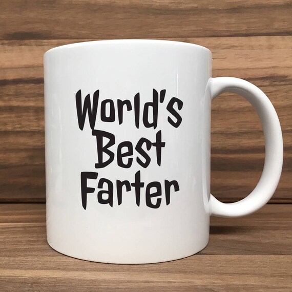 Coffee Mug - World's Best Farter - Double Sided Printing 11 oz Mug