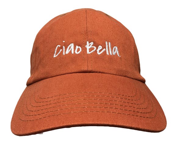 Ciao Bella (Polo Style Dad Caps - Various Colors with White Stitching)