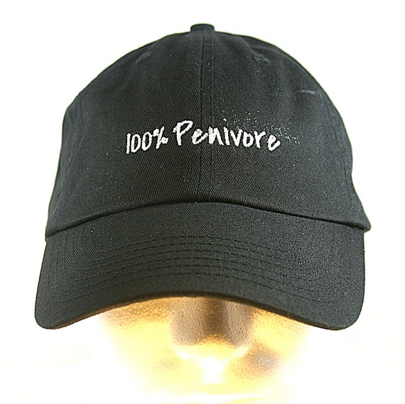 100% Penivore (Polo Style Ball Black with White Stitching)