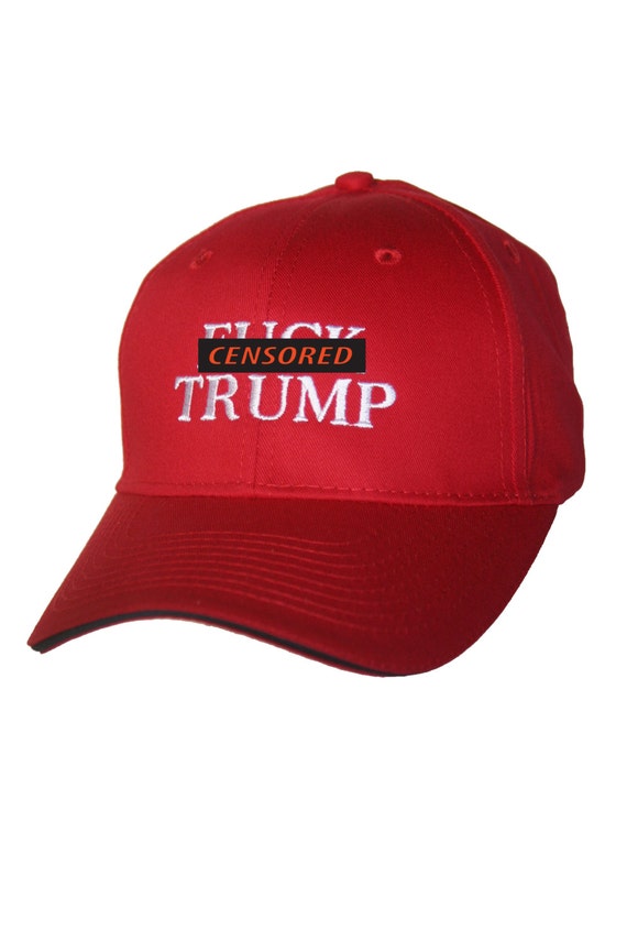 ADULTS ONLY - F#%k Trump - Ball Cap (Available in Various Color Combos)