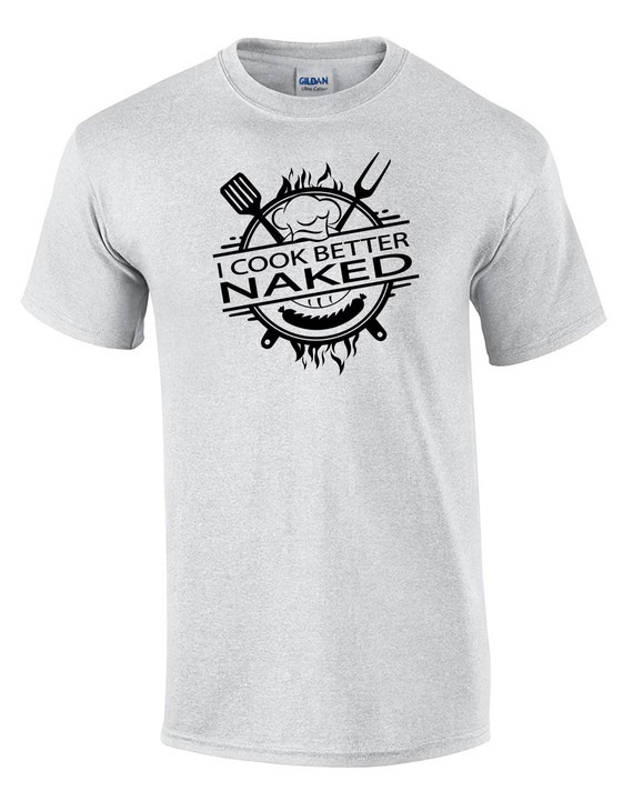 I Cook Better Naked (Men's T-Shirt)