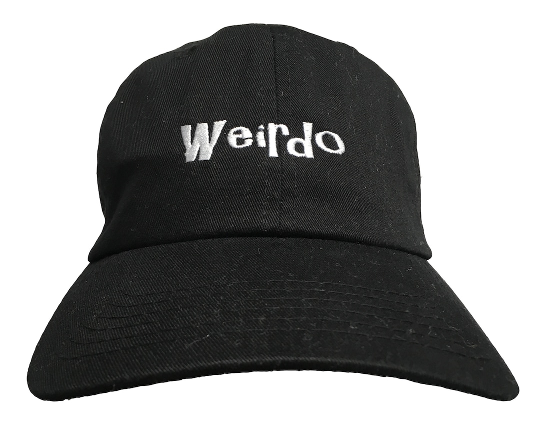 帽子 WEIRDO ROAD FREAK - CASQUETTE Black L Weirdo (ball Cap - Black Embroidered With White Stitching
