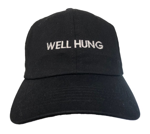 Well Hung (Polo Style Ball Black with White Stitching)