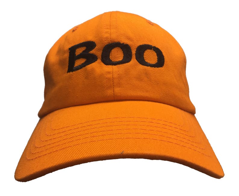 Boo Embroidered Polo Style Ball Cap available in various colors image 1