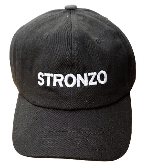 Stronzo -  Ball Cap (Various Colors with White Stitching)