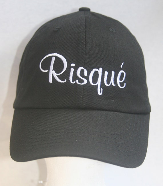 Risque (Polo Style Ball Black with White Stitching)