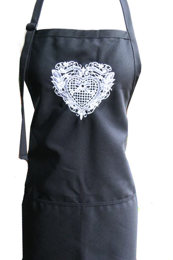 Lace Heart (Adult Apron)