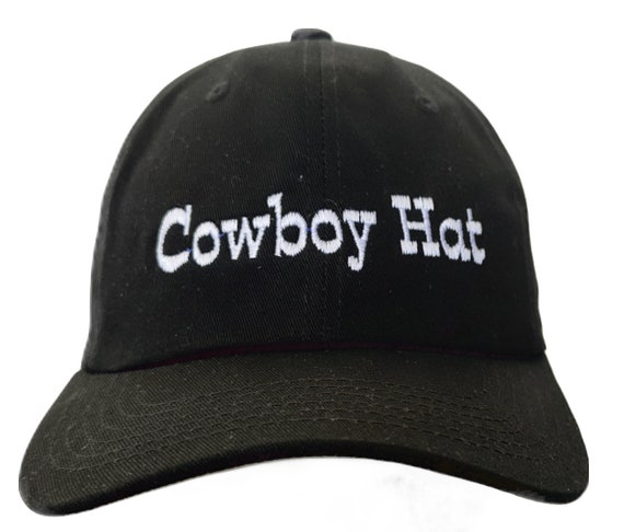 Cowboy Hat (Polo Style Ball vaious colors with White Stitching)
