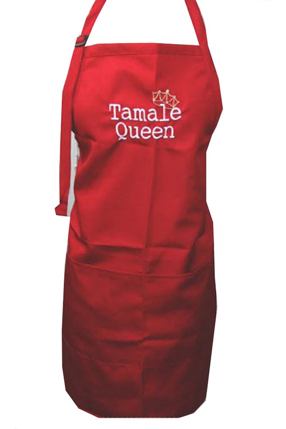 Tamale Queen with Crown (Adult Apron)