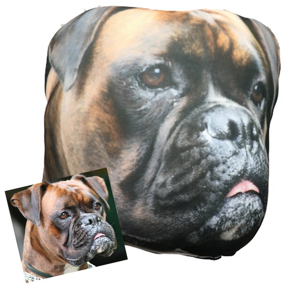 Customized Smush Face Pillow (Your Pet's Face on a Pillow) Pet