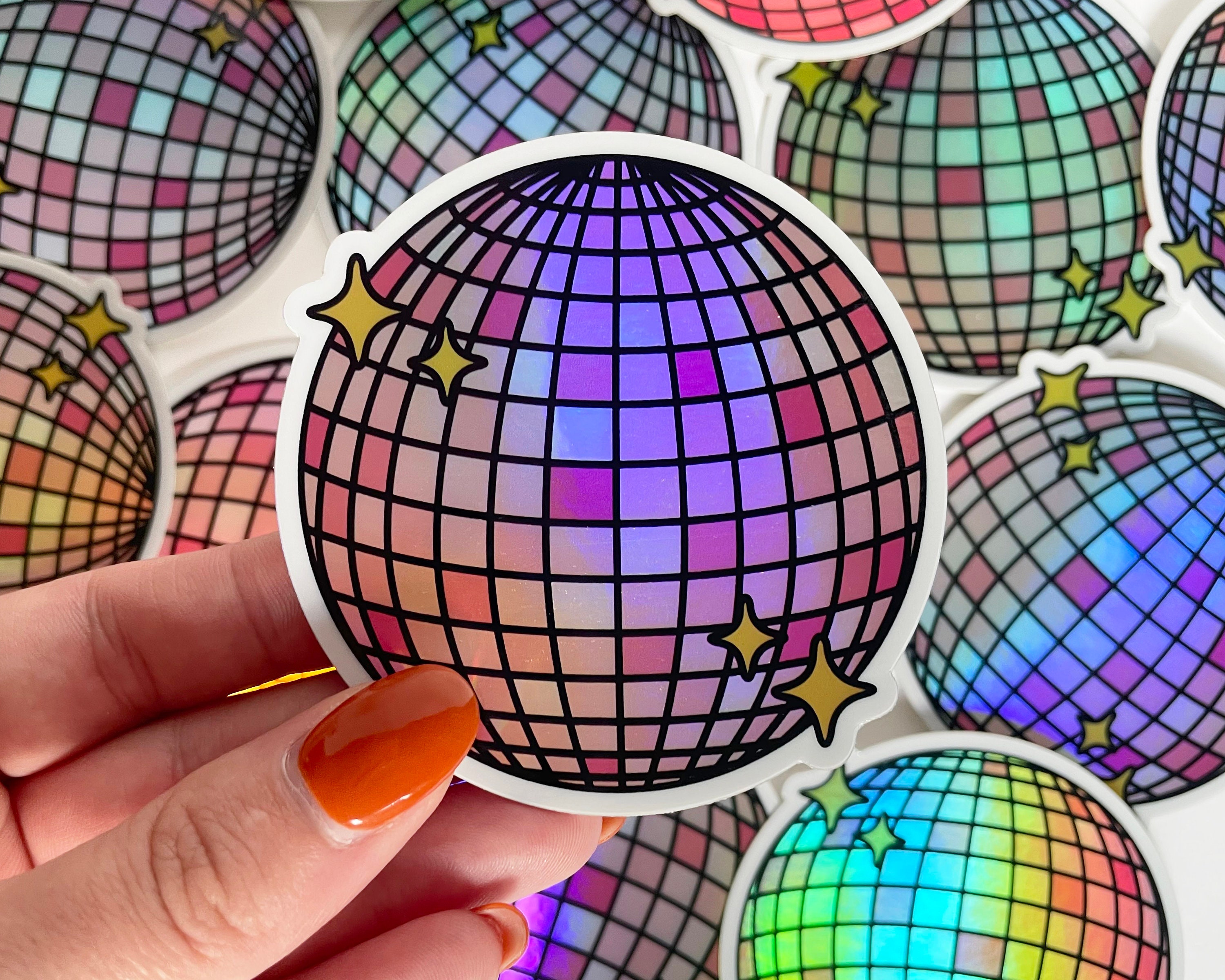 Disco Ball Sticker for Sale by Reethes