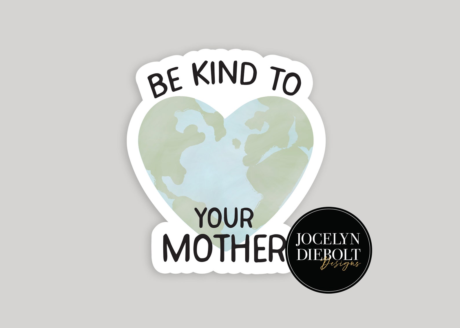 Be Kind to Your Mother Sticker Water Resistant Decals Dorm Etsy
