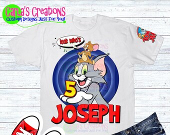 Tom And Jerry Shirt Etsy