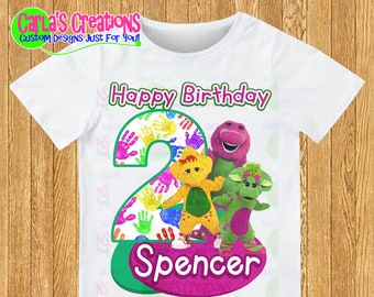 Barney birthday | Etsy