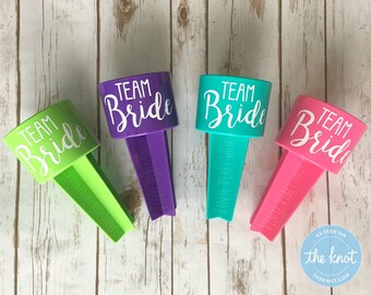 Team Bride Beach Spikers | personalized beach spiker | bachelorette gift | wedding gift | beach wedding | bridesmaid beach gift | sand spike
