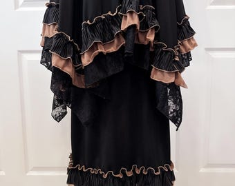Matching skirt for the black lace/tulle one of a kind top