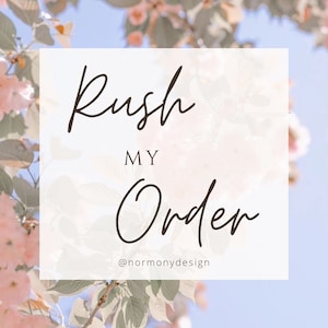 Rush my Order