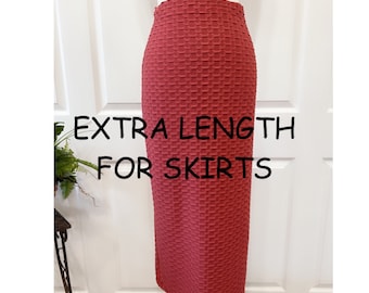 Extra Length for Skirts