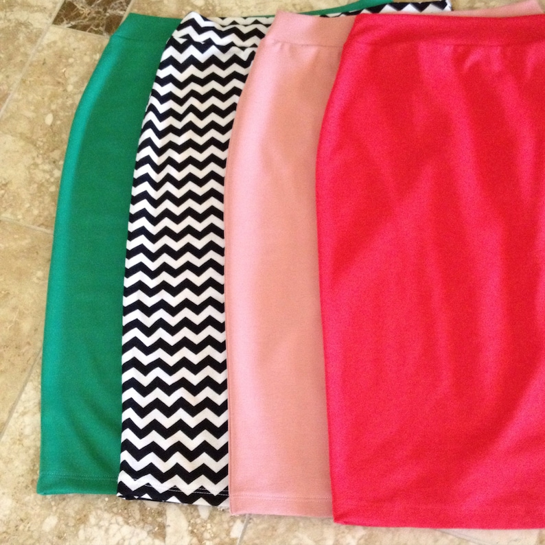Pencil Skirts, knit Skirts, Custom Made Skirts image 6