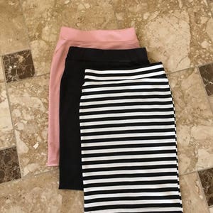 Pencil Skirts, knit Skirts, Custom Made Skirts image 5