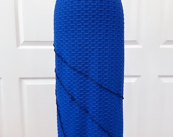 Honeycomb decorative stitching matching skirt