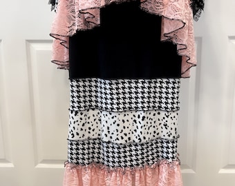 Matching skirt for the pink floral one of a kind top