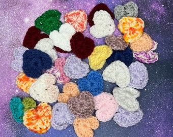 Mystery Crochet Mini Heart | Random Mystery Color |