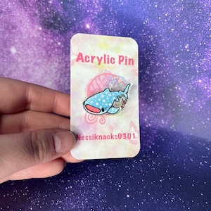 Whale Shark Acrylic Pin