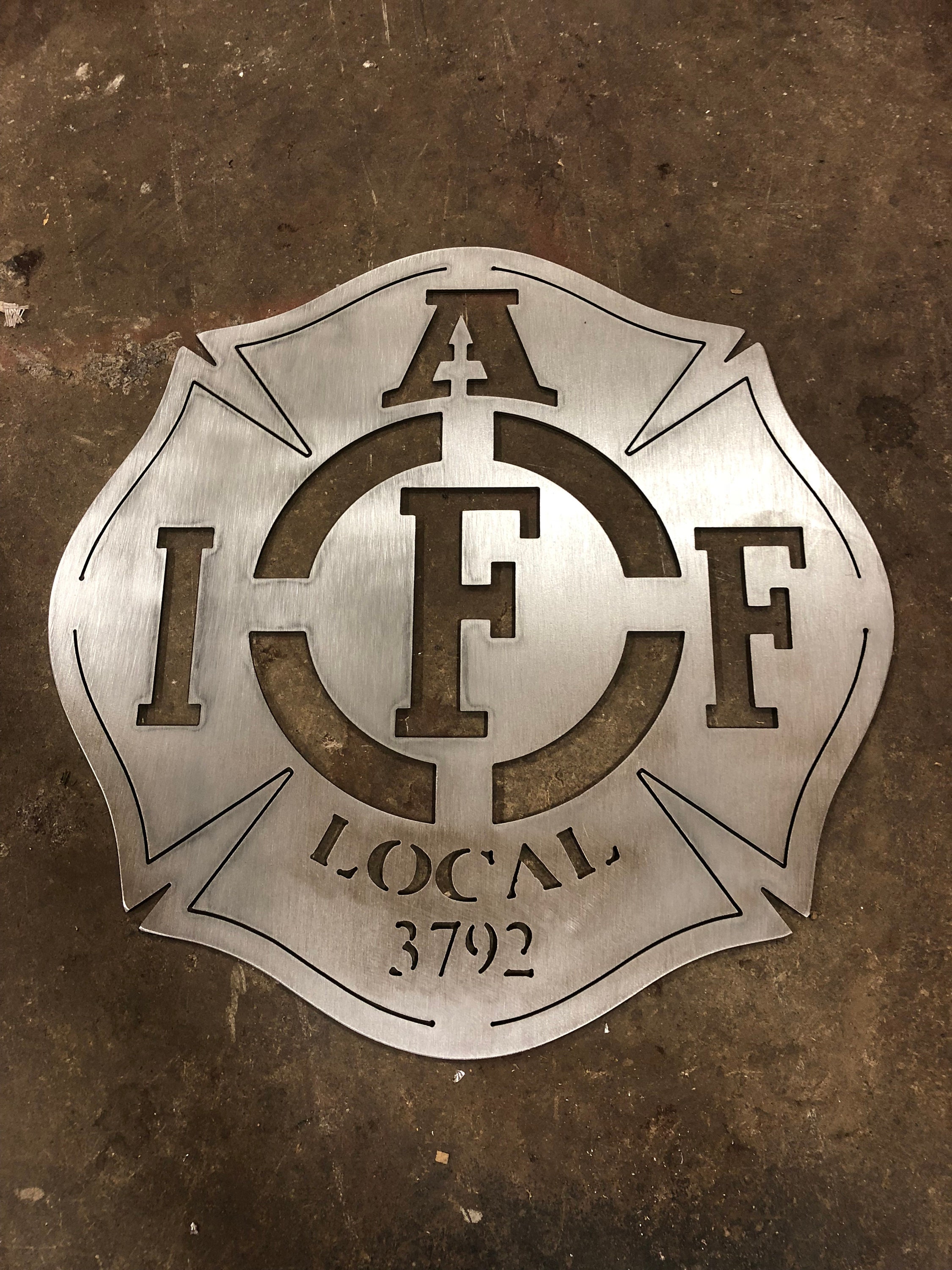 Metal IAFF Maltese Cross | Etsy