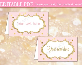 food tent cards etsy