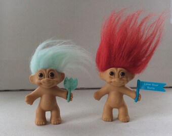 trolls with crazy hair