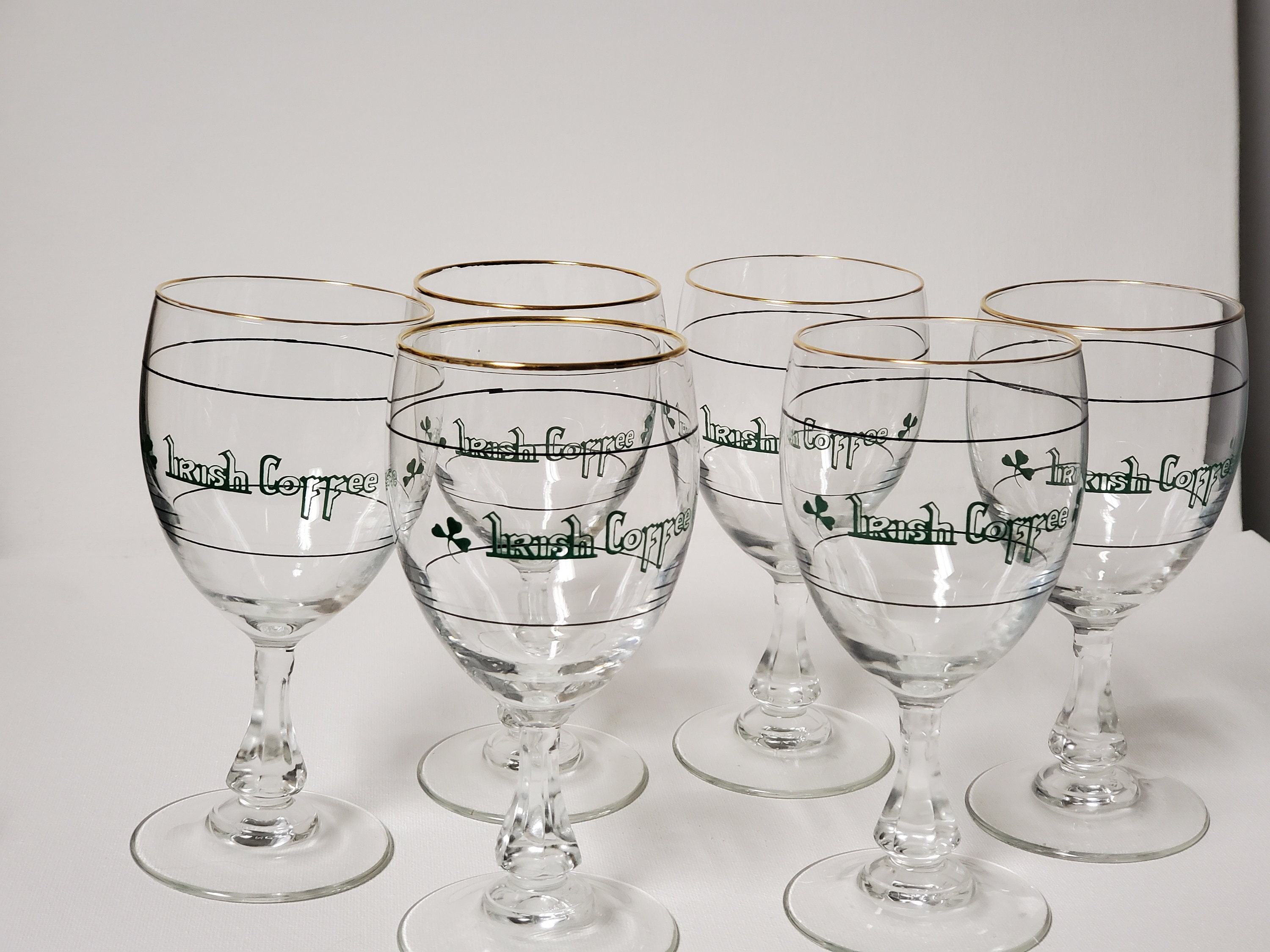 Set of five vintage Libby Irish Coffee glasses - Drinkware, Facebook  Marketplace