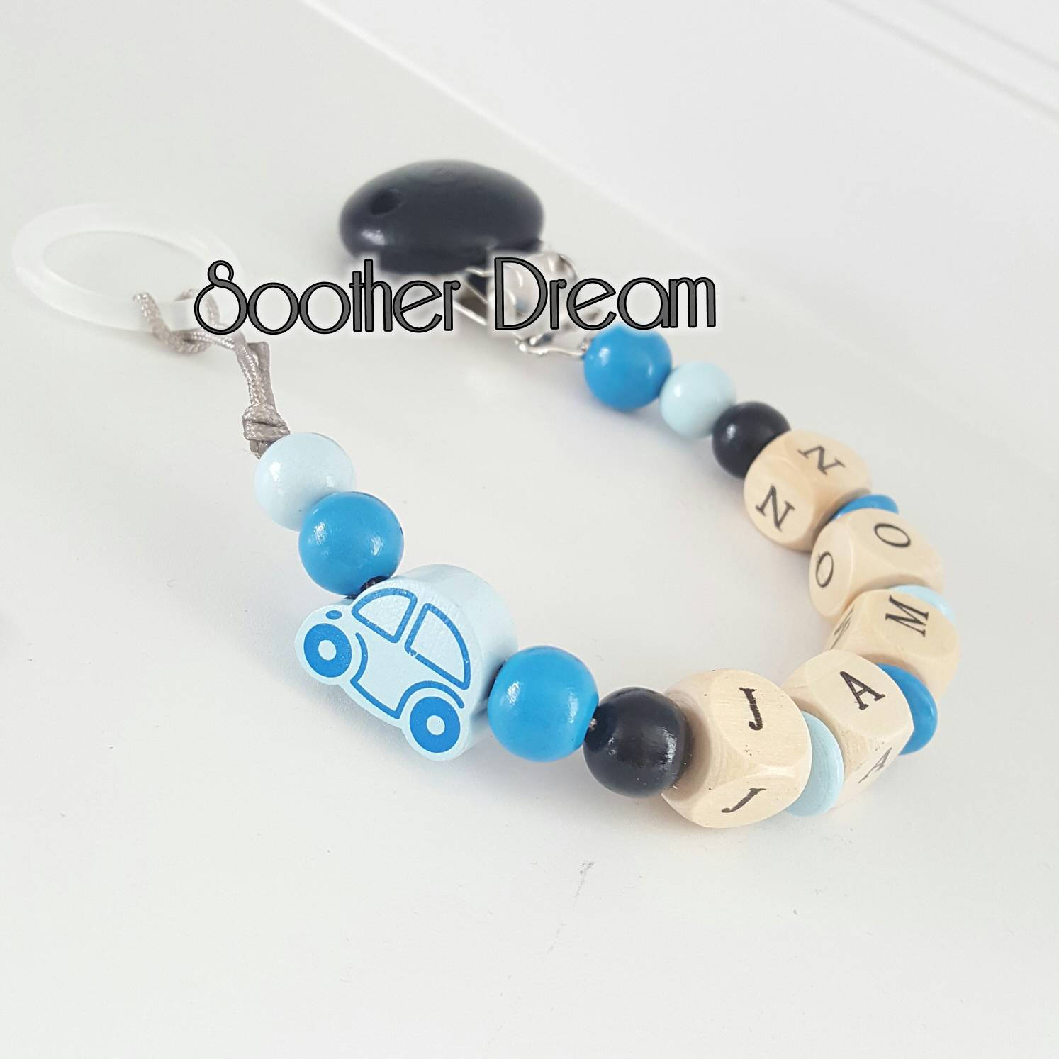 Personalized Pacifier clip Soother clip Pacifier holder Etsy