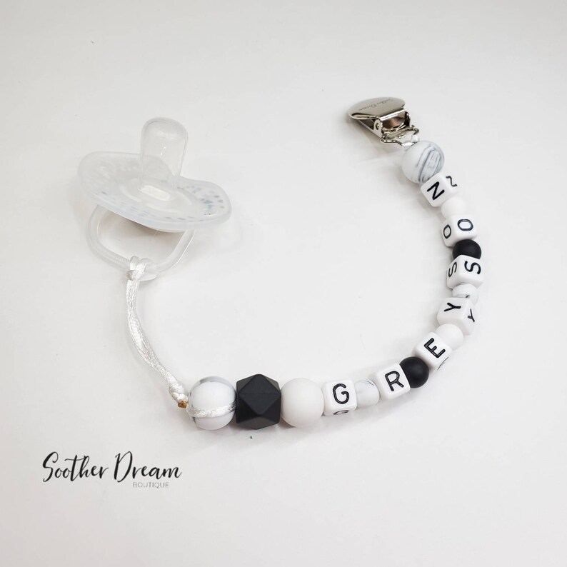 Pacifier clip personalized pacifer clip pacifier holder Etsy
