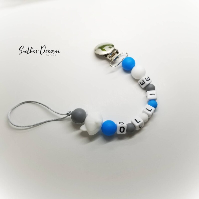 Fox Pacifier Clip Holder Personalized Soother Chain Custom Etsy Canada