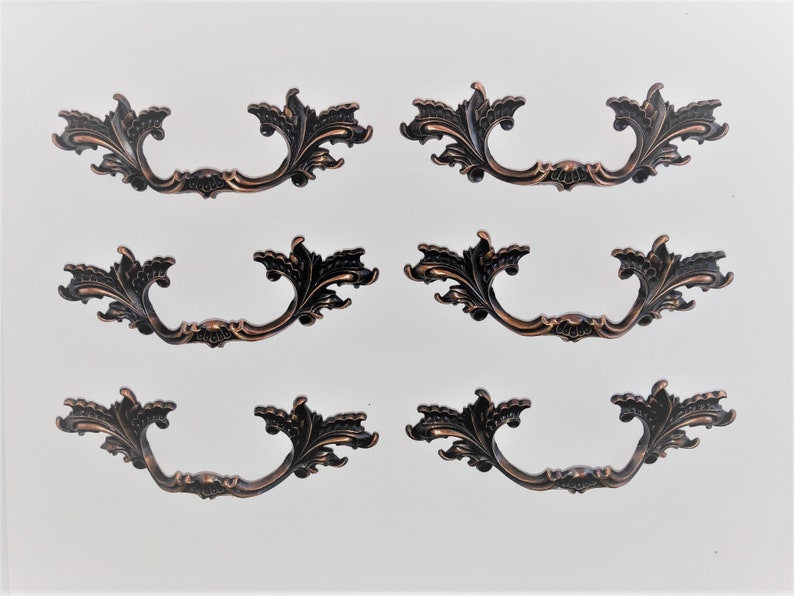 French Provincial Dresser Drawer Pulls Etsy