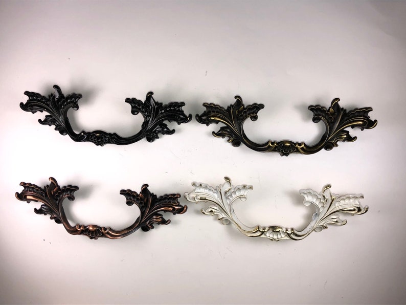 French Provincial Dresser Drawer Pulls Etsy