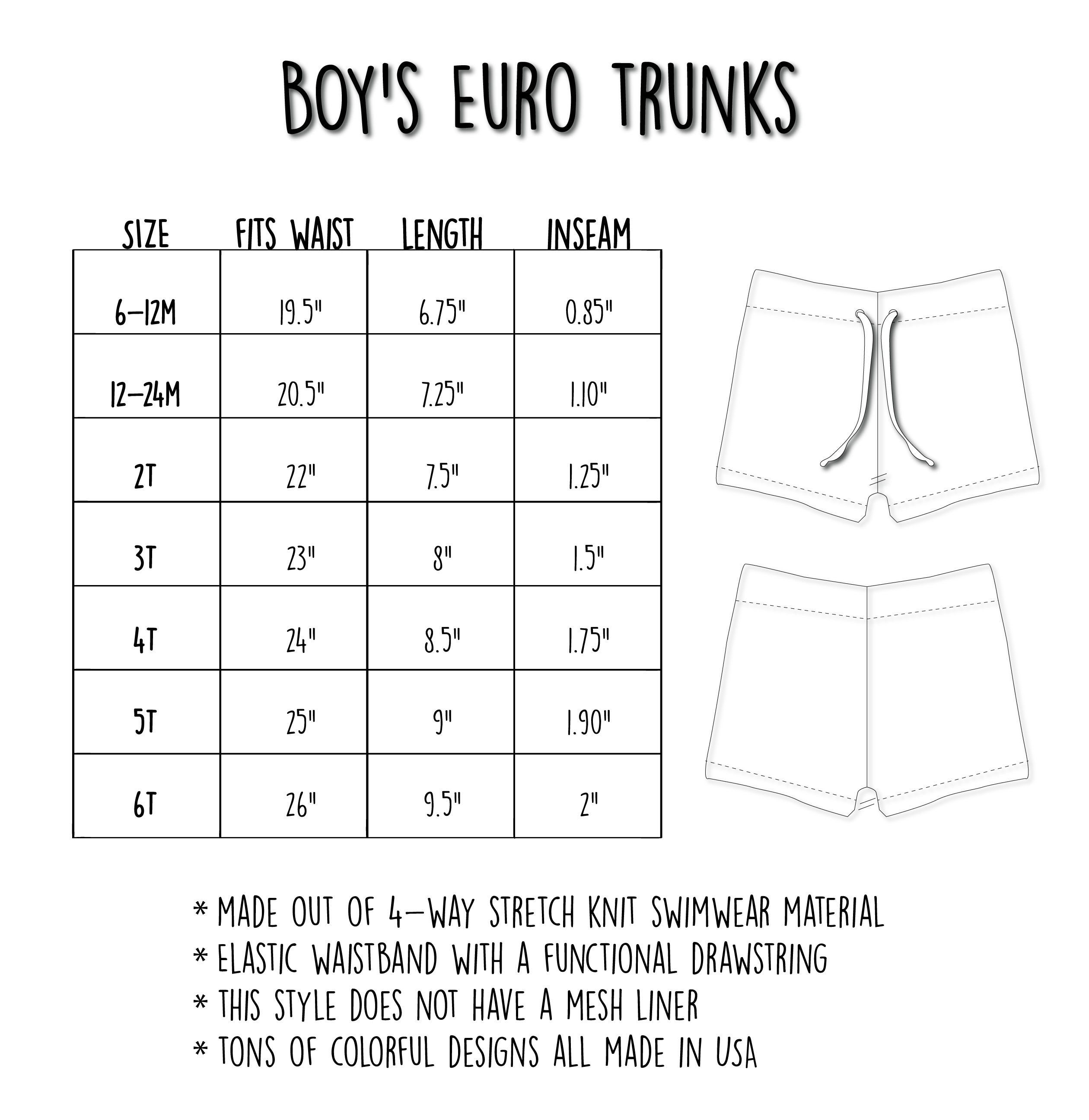 Toddler Boy Swim Shorts Kids Swim Trunks Boys Euro Swim Etsy