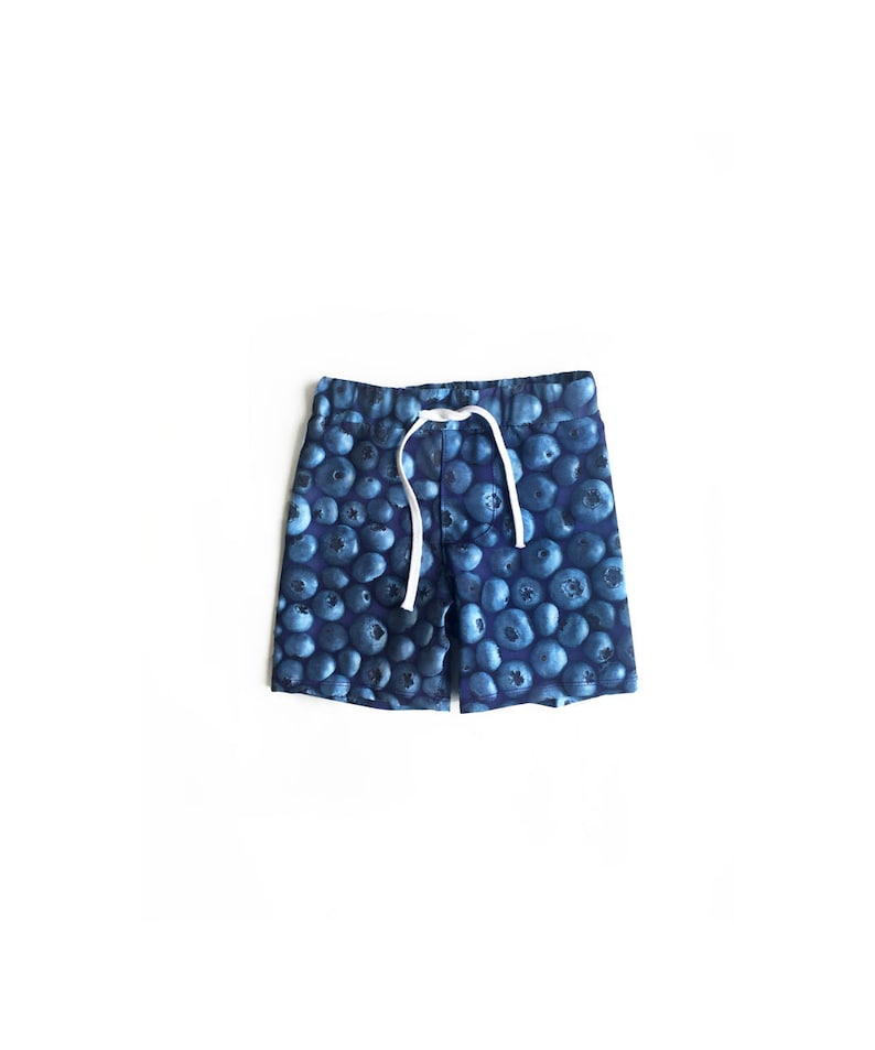 Blueberry Shorts Kids Boy Swim Shorts Kids Summer Shorts Toddler Boy Boardshorts Boys Swimsuit Boardshorts