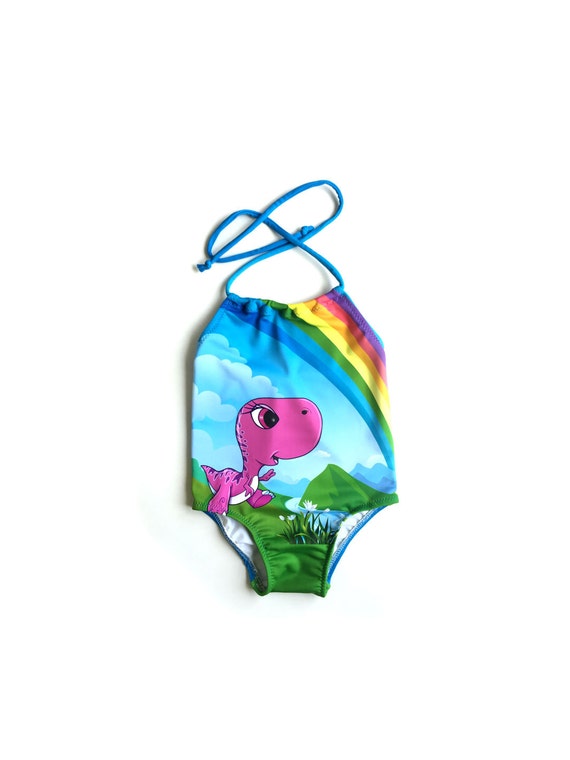 girls dinosaur bathing suit