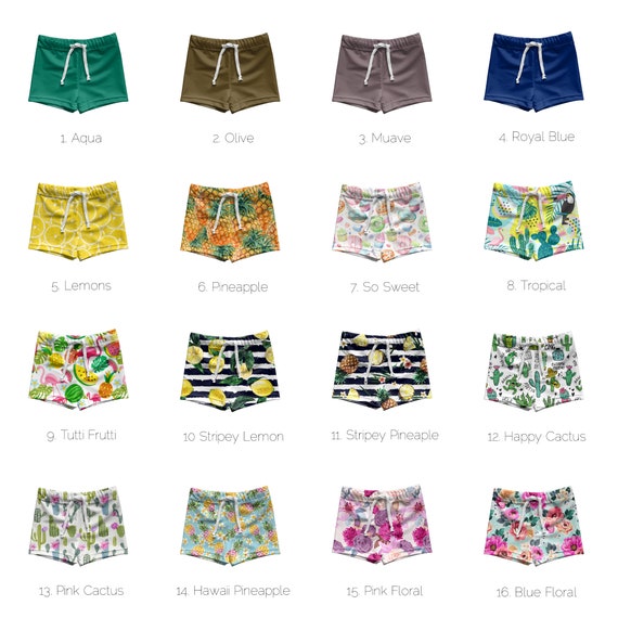 Boys Swim Trunks Toddler Boy Swim Shorts Boys Euro Swim - Etsy