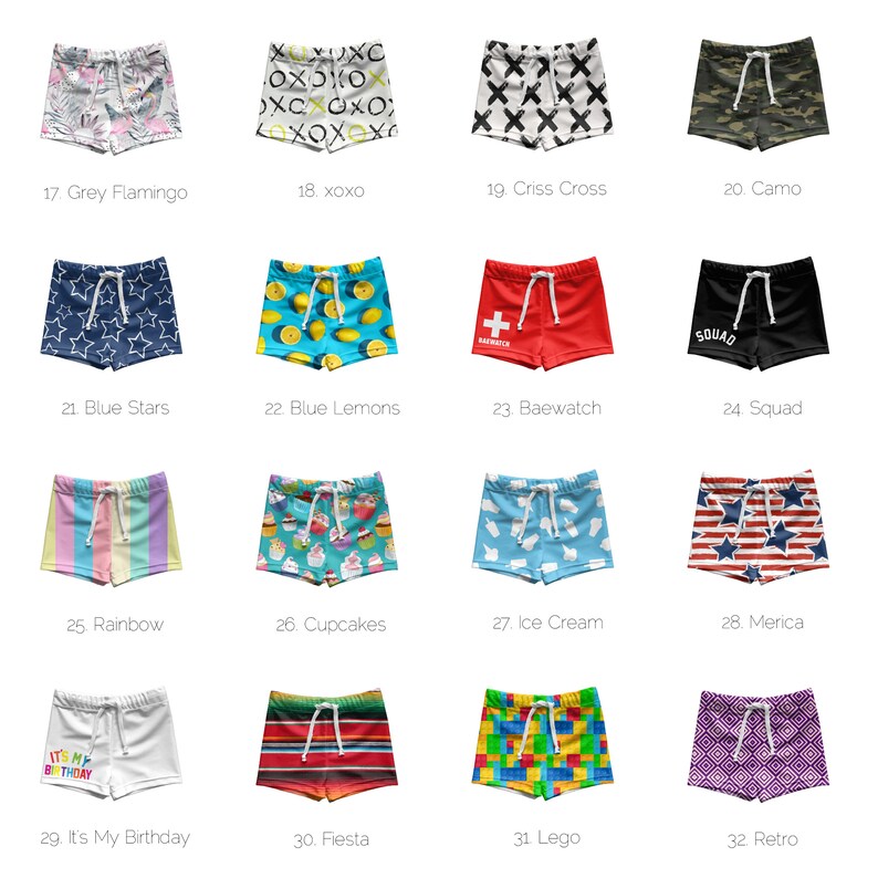 Boys Swim Trunks Toddler Boy Swim Shorts Boys Euro Swim Etsy