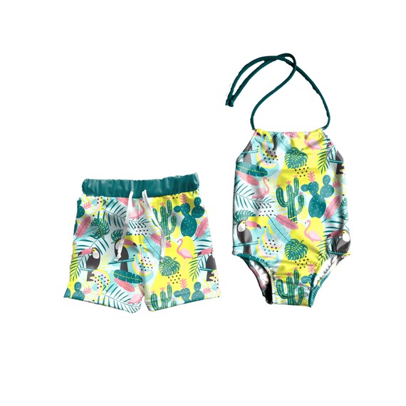 Siblings matching swimwear Clearance