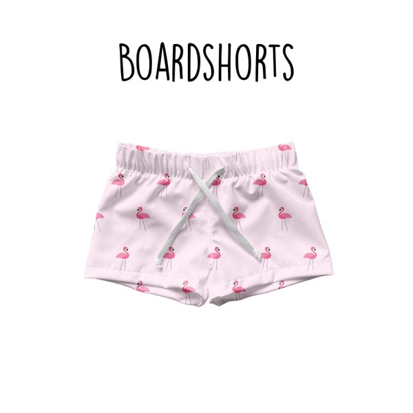 Pink Flamingo Shorts - Etsy
