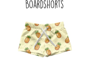 Toddler Boy Boardshorts Kids Swim Shorts Boys Lifeguard - Etsy