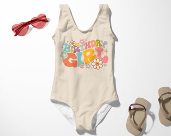 Birthday Girl Bathing Suit Birthday Girl Swimsuit Birthday Swimsuit For Girls Toddler Birthday Swimsuit Toddler Bathing Suit