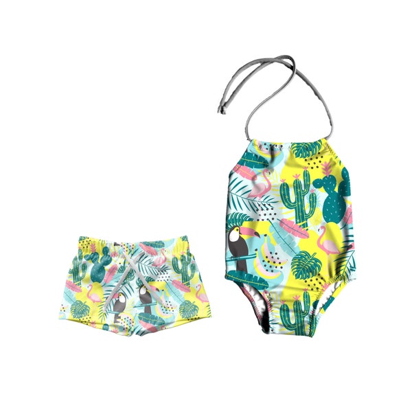 Magical Family Strong Sister Swimming Costume