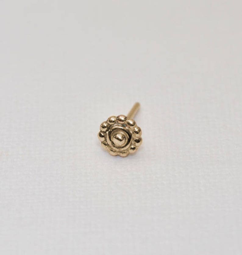 Nose ring Dainty stud earring Nose piercing jewelry Nostril stud Nose ring 20g Nose Stud Gold nose ring stud