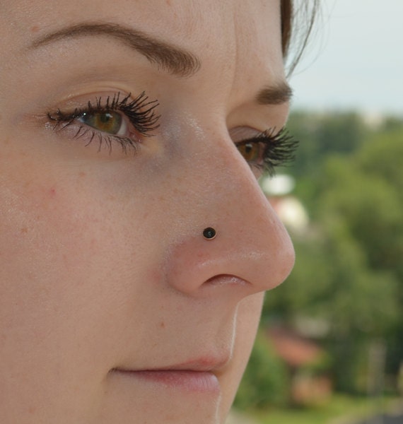 Onyx nose ring deals