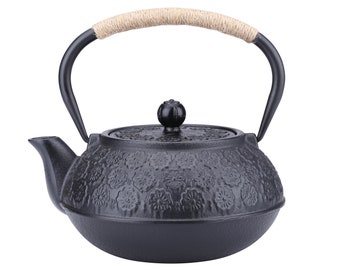 Japanese Cast Iron Teapot with Stainless Steel Tea Infuser 30.5 oz